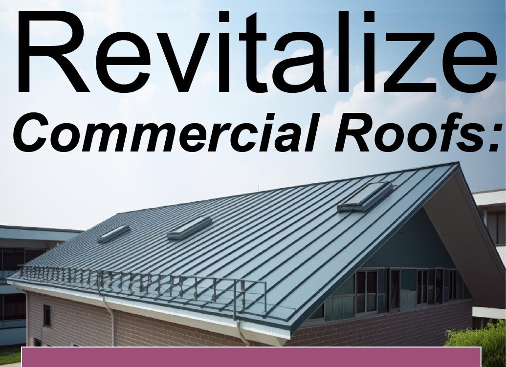 Infographic on commercial roofing repair from all american roofing